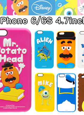 Outlet 捡漏日本原装正品i6s迪士尼苹果iPhone6s手机壳硅胶适用iPhone6卡通全包边软壳超防摔个性小众