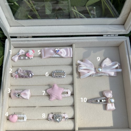 雪纳瑞专用狗狗发夹饰品头饰不掉小狗打扮发卡造型小卡子鼻梁夹配