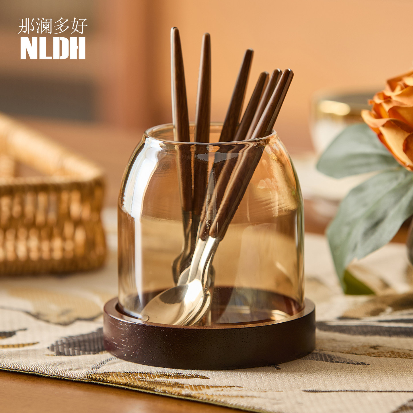 家用轻奢高级感水果叉不锈钢叉子勺子收纳罐套装高端精致甜品叉,餐饮具,水果叉/水果签,淘宝优惠券,粉丝福利购,淘宝优惠卷