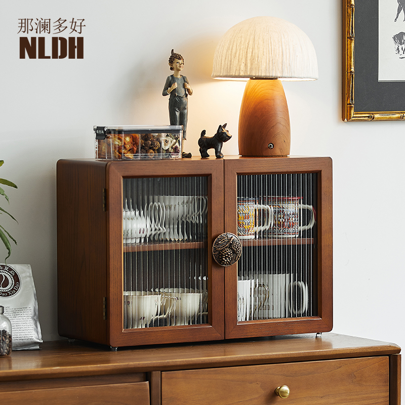 轻奢高级感咖啡角布置桌面杯子置物架水杯咖啡杯收纳层架茶杯放置