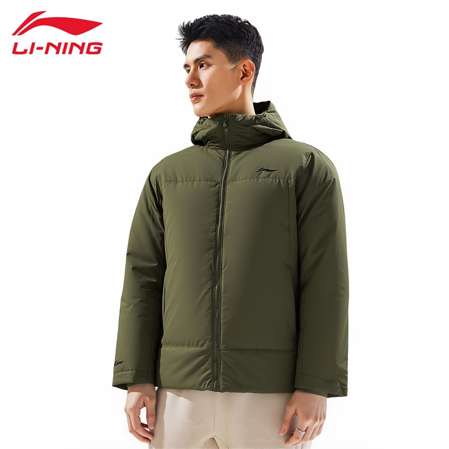 李宁羽绒服男款冬季新款防风保暖