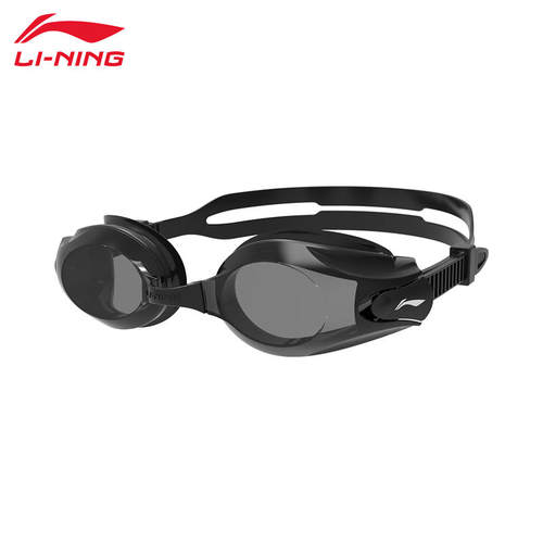 李宁高清防雾游泳装备近视泳镜