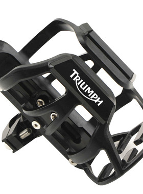 适用凯旋Sport660 Tiger850 900 1200 800 1050改装保险杠水杯架