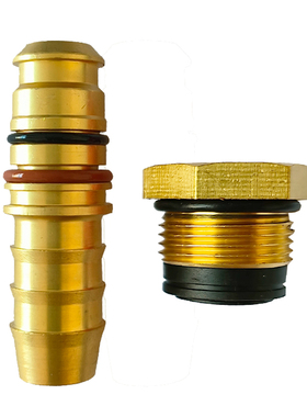 适用奔驰曼恩欧曼重卡采埃孚变速箱新款快插接头voss气管接头螺母