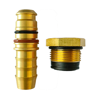 适用奔驰曼恩欧曼重卡采埃孚变速箱新款快插接头voss气管接头螺母