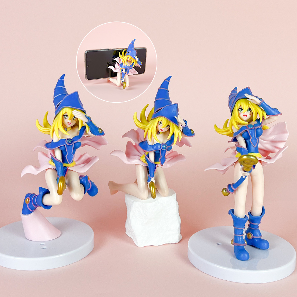 黑魔导手办动漫二次元美魔导游戏模型摆件手机支架潮玩