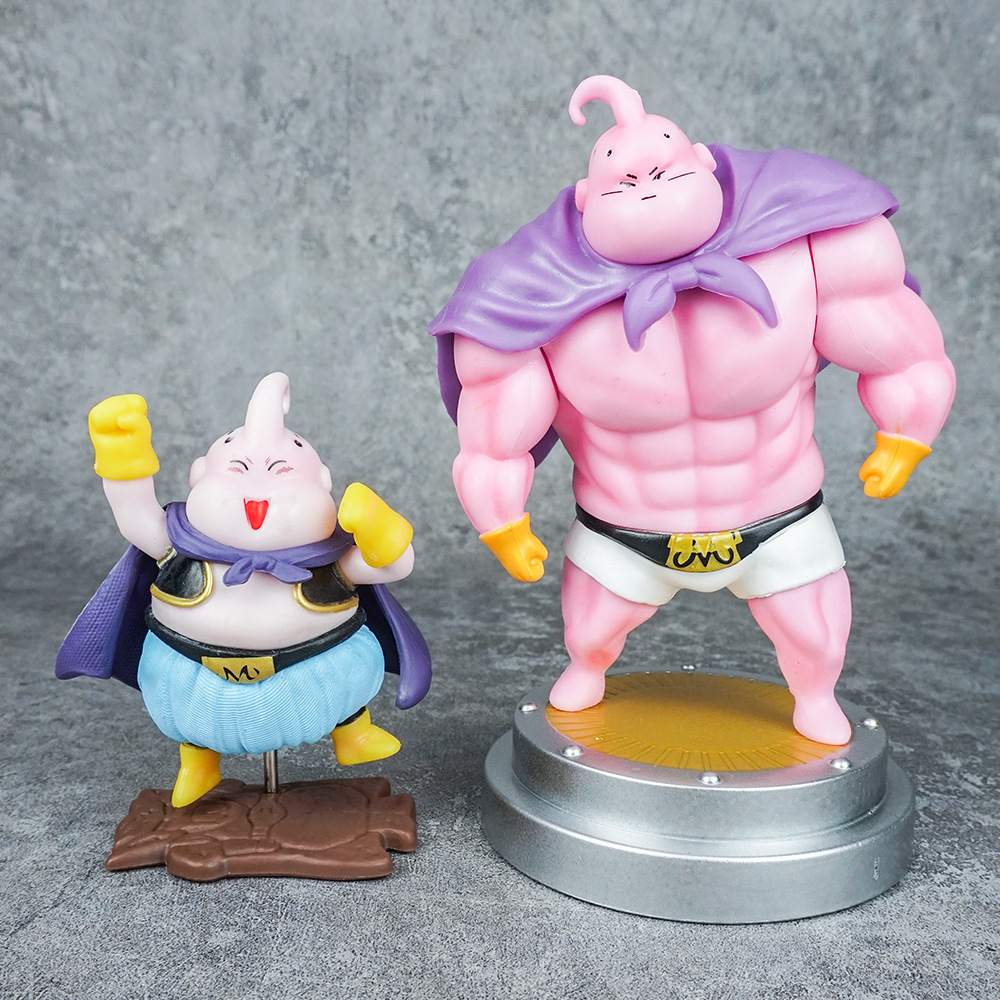 七龙珠GK胖布欧 肌肉布欧手办MINI超萌魔人布欧动漫周边模型礼物