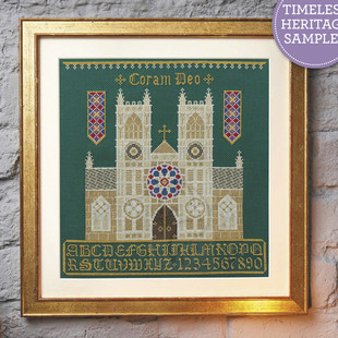 精准印花A094城堡 ANC安卡线 多金绣铺十字绣自配套件DMC R线