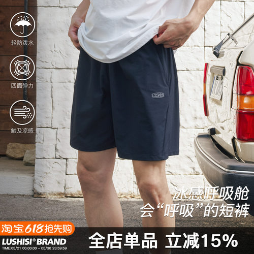 LUSHISI速干透气篮球短裤男