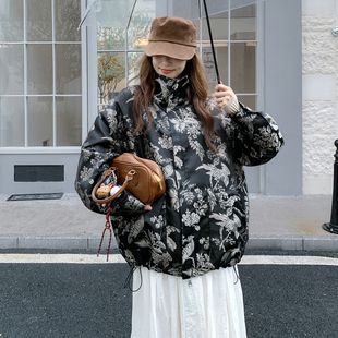 潮流时髦范珠光提花休闲外套女2025年秋季新款超好看洋气减龄夹克