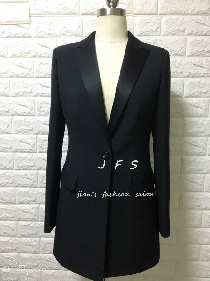 JFS明星同款春秋韩版修身小西装