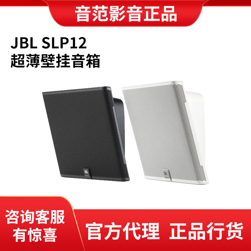 JBL SLP12 家庭影院壁挂音箱背景音乐会议广播定压两用防水音响