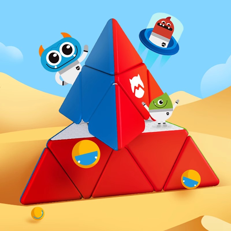 GAN萌刻金字塔魔方三角形