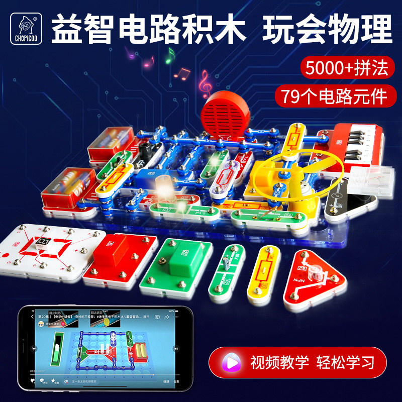 10岁生日礼物男孩8一12岁电子积木6扮家家酒女孩5益智7拼装十玩具