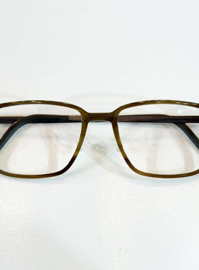 林德伯格K金眼镜框男纯手工高端牛角近视眼镜架女可配镜片1821
