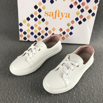 Safiya/索菲娅女鞋正品清仓撤柜春秋平底真皮百搭休闲板鞋小白鞋