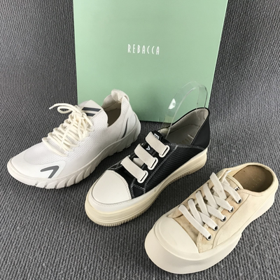 REBACCA/瑞贝卡瑕疵女鞋清仓撤柜春夏厚底休闲板鞋百搭轻便运动鞋
