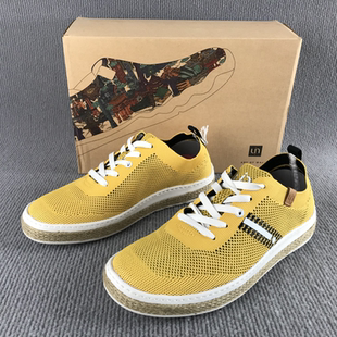 uin男鞋旅行鞋镂空透气轻便休闲鞋夏季系带百搭时尚百搭手工单鞋