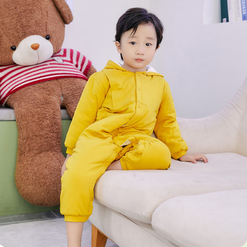 三木比迪婴儿连身衣加厚商场款图片