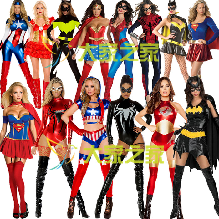 ÍòÊ¥½Ú³ÉÈËÅ®¿î³¬ÈË×°Å®ÃÀ¹ú¶Ó³¤Ò·þ¸´³ðÕßÁªÃËCosplayÑݳö·þ×°