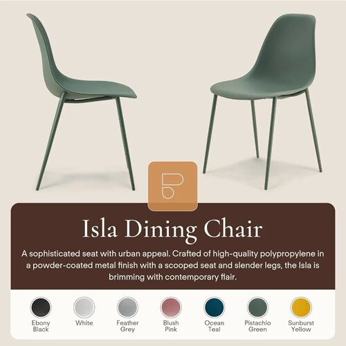 Modern Kitchen Chairs Set of 4 -  - Quick Assembly Simple C