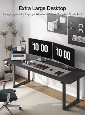 Electric Lifting Table, Square Standing Computer Desk Stand