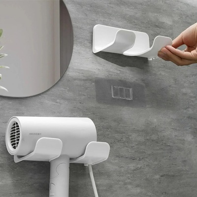 Hair Dryer Storage Rack, Wall Mounted Storage Rack, Clothes