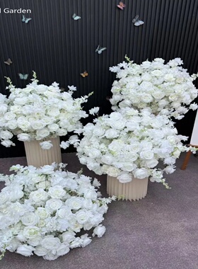 Customzied Size Artificial Flower Ball Wedding Decoration T