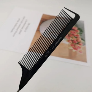 Hair Salon Stainless Steel Combs Cut Professional Styl Tail