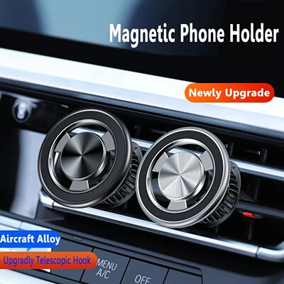 Magnetic Phone Holder Compatible With MagSafe Car Mount for