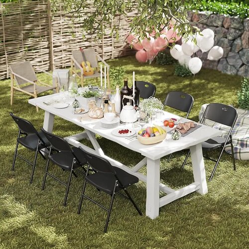 6 Pa Folding Chair, 800 Weight Limit Heavy Duty Plastic Fol