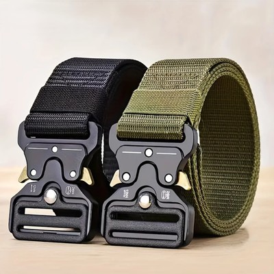 Men's Belt Outdoor Hunting Tactical Mens Belt Multifunction