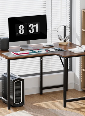 L Shaped Computer Desk Writing Study Office Gaming Table