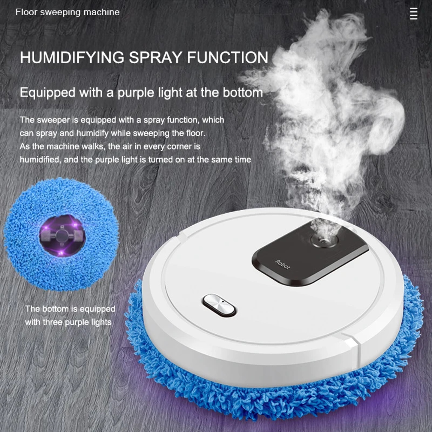 NEW Smart Sweeping and Mop Robot Vacuum Cleaner Dry and Wet