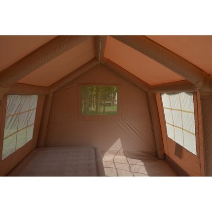 5min Easy Setup Inflatable Camping Tent 300D Cotton Fabric