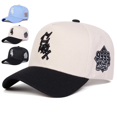 Unisex SOX Letter Embroidery Baseball Cap Outdoor Adjustable