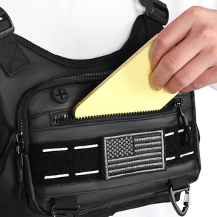 Sports Chest Bag Unisex Front Chest Pack Running Vest Large