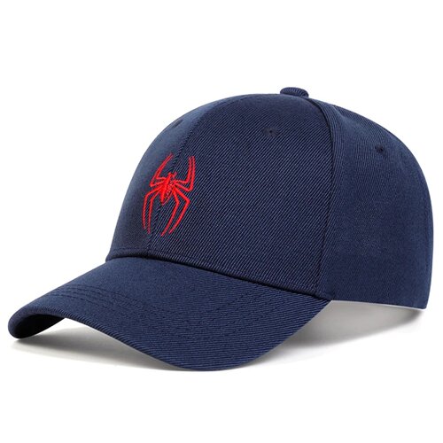 Unisex Spider Embroidery Baseball Caps Spring Autumn Outdoo