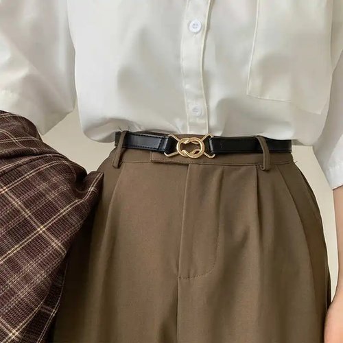 Women's Decorative Belt for Dress, Adjustable Waist Cincher