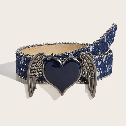 Gothic Y2K Women Belts Luxury Brand Goth Ladies Hip hop Pun