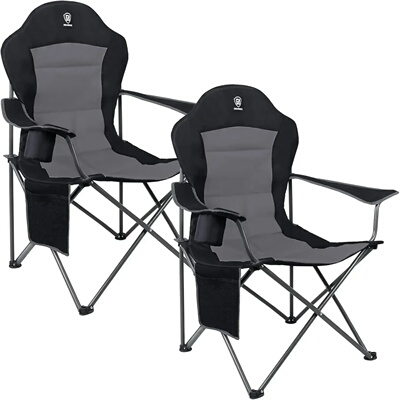 Folding Camping Chair for Outside High Back Padded Oversize