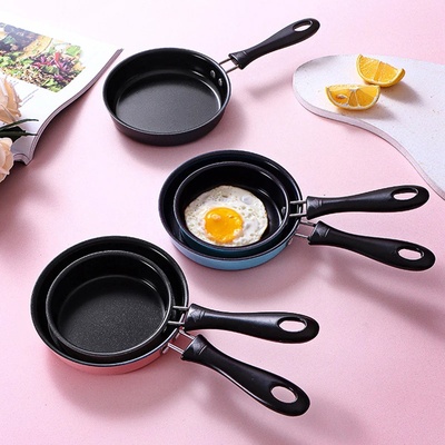 12cm Mini Frying Pan Stainless Steel Prevent Stick Inductio