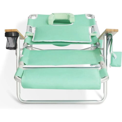 Ostrich Deluxe 3N1 Padded Beach Chair w/ Face Cushion & Arm