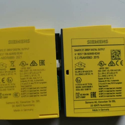 议价6ES7136-6DB00-0CA0 数字输模块 ET200SP 工控模块维修