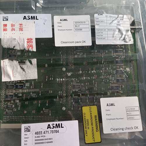 议价ASML原装主板，型号4022.471.73704，BLJ1