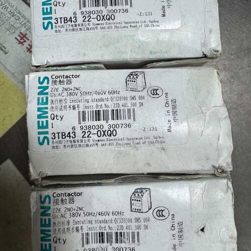 议价接触器 3TB4322-0XQ0 2个打130元
