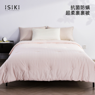 被 春秋四季 ISIKI 依诗家抗菌超柔保暖双人厚纯棉贴肤被芯四季