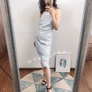 意式精致 朦胧美感 冲破行为束缚 夏季性感刺绣蕾丝吊带连衣裙女