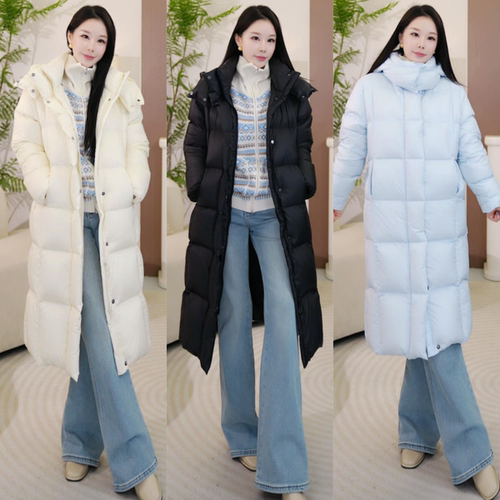 【AAAA级可溯源丨高品质羽绒服】连帽长款外套JZD01120308