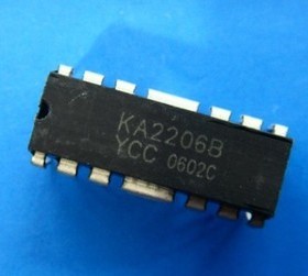 【直拍】KA2206B 全新原装 直插DIP 功放块全新 功放ic